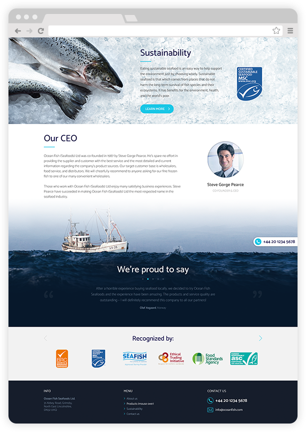 Ocean Fish Seafoods Ltd