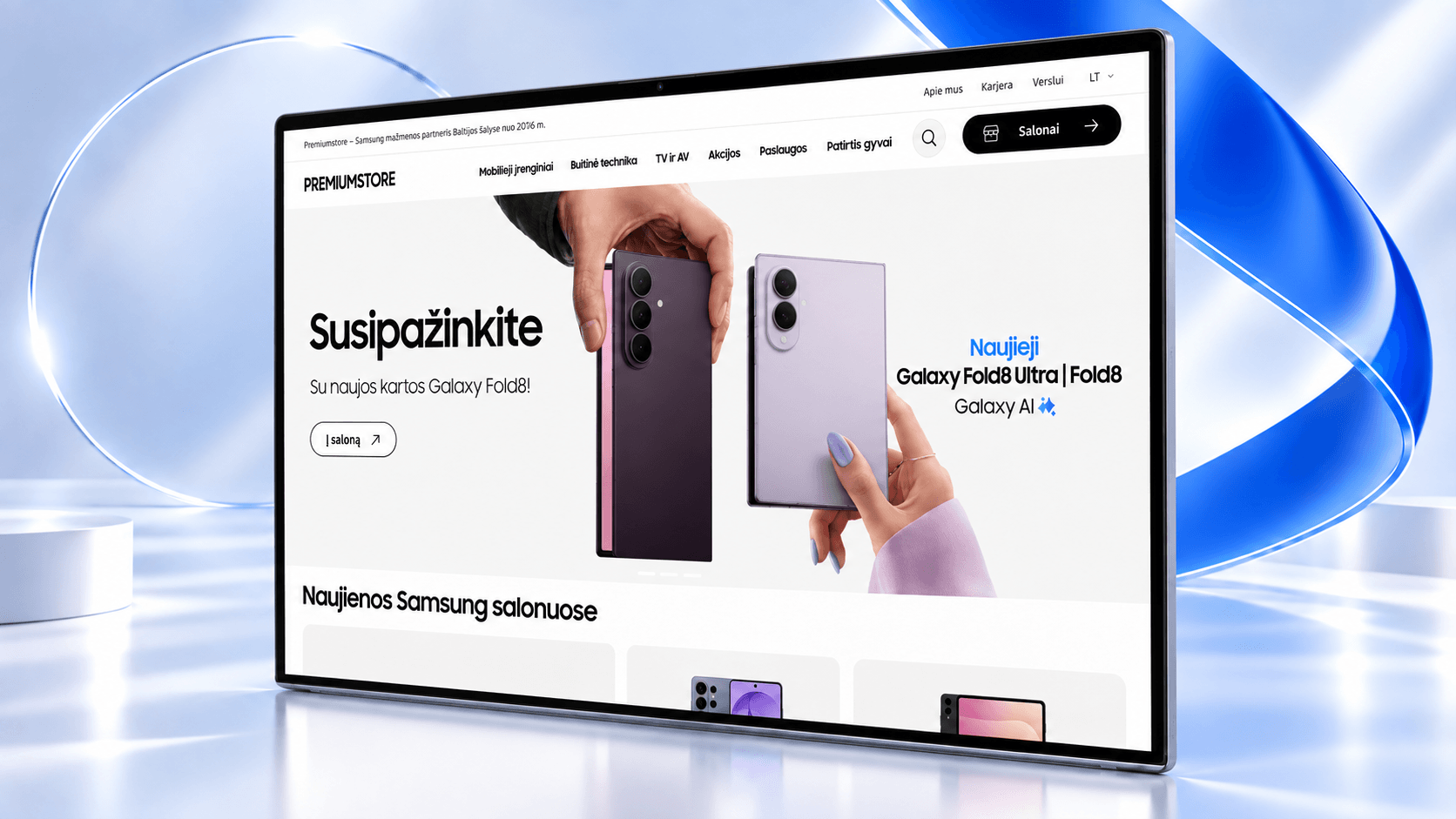 Premiumstore.lt elektroninės parduotuvės projektas